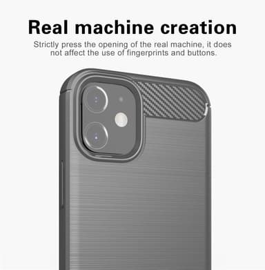 Suojakuori iPhone 12 MINI Kotelo (harmaa)