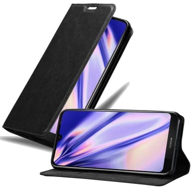 Nokia 4.2 Suojakuori Lompakkokotelo (Musta)