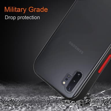 Samsung Galaxy NOTE 10 Suojakuori Kotelo (Läpinäkyvä)