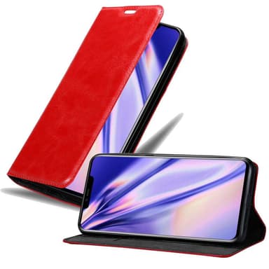 Huawei MATE 20 PRO Suojakuori Lompakkokotelo (Punainen)