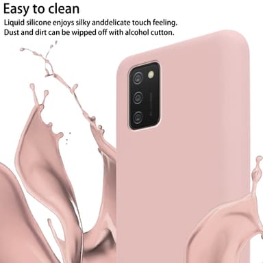 Suojakuori Samsung Galaxy A02s Kotelo (Vaaleanpunainen)