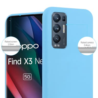 Suojakuori Oppo FIND X3 NEO Kotelo (Sininen)