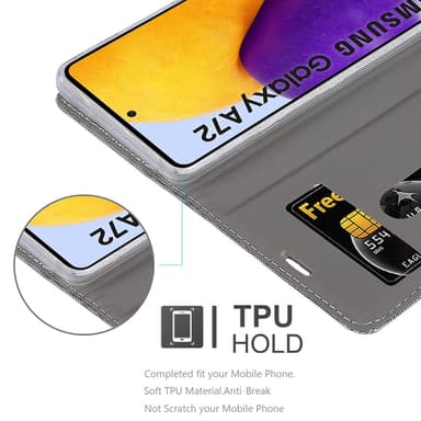 Samsung Galaxy A72 4G / 5G Suojakuori Lompakkokotelo