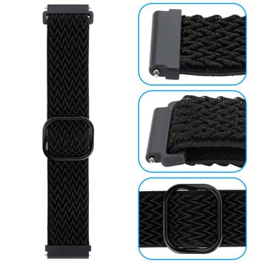 Kellon ranneke Nylon 22 mm Galaxy Gear S3 / Gear 2