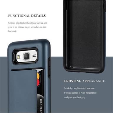 Samsung Galaxy GRAND PRIME Suojakuori Kotelo (Sininen)