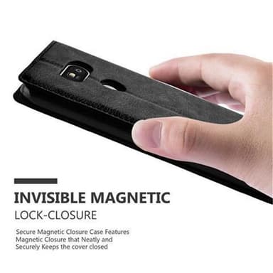 LG G5 Suojakuori Lompakkokotelo (Musta)