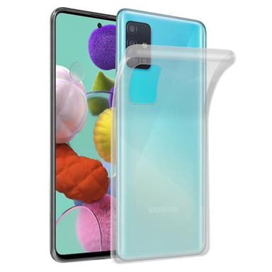 Samsung Galaxy A51 5G Suojakuori Kotelo (Läpinäkyvä)