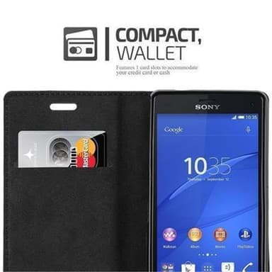 Sony Xperia Z3 COMPACT Suojakuori Lompakkokotelo