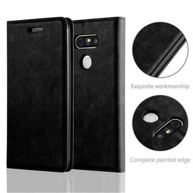 LG G5 Suojakuori Lompakkokotelo (Musta)