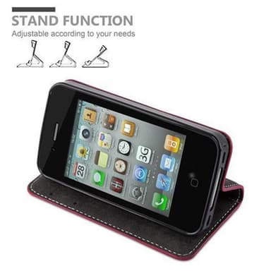 iPhone 4 / 4S Suojakuori Case (Punainen)