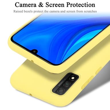Huawei P SMART 2020 Suojakuori Kotelo (Keltainen)