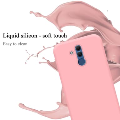 Huawei MATE 20 LITE Suojakuori Kotelo (Vaaleanpunainen)
