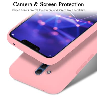 Huawei MATE 20 LITE Suojakuori Kotelo (Vaaleanpunainen)