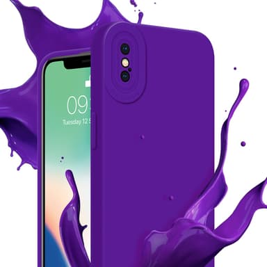 iPhone X / XS Suojakuori Kotelo (Violetti)