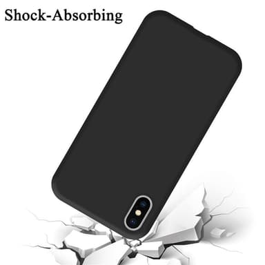 iPhone X / XS Suojakuori Kotelo Case (Musta)