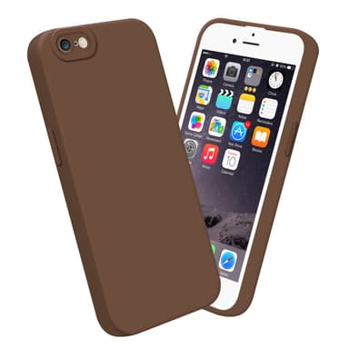 iPhone 6 / 6S Suojakuori Kotelo (Ruskea)