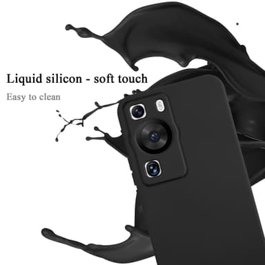 Huawei P60 Pro Suojakuori Kotelo Case (Musta)