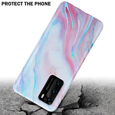 Huawei P40 Suojakuori Lompakkokotelo (Valkoinen)