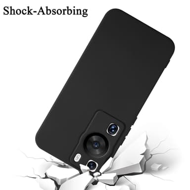 Huawei P60 Pro Suojakuori Kotelo Case (Musta)