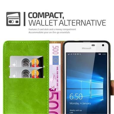Nokia Lumia 650 Suojakuori Lompakkokotelo Case Cover