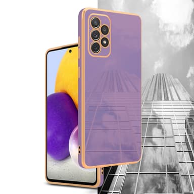 Samsung Galaxy A72 4G / 5G Suojakuori Cover (Violetti)