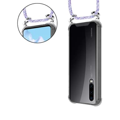 Huawei P30 Suojakuori Kotelo Ketju (Violetti)