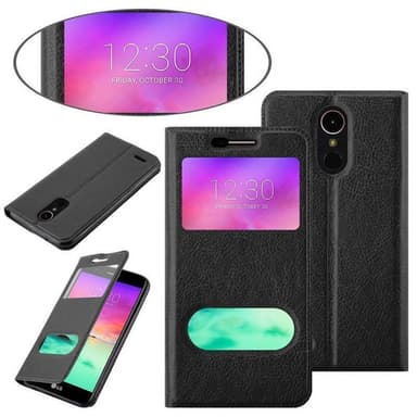 Lompakkokotelo LG K10 2017 Case (Musta)