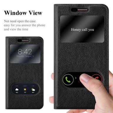 Lompakkokotelo LG K10 2017 Case (Musta)