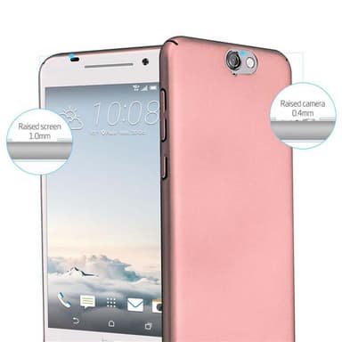 HTC ONE A9 Suojakuori Kotelo Cover (Vaaleanpunainen)