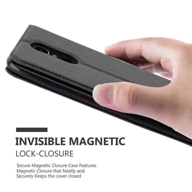Lompakkokotelo LG K10 2017 Case (Musta)