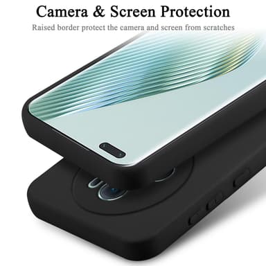 Honor Magic 5 Pro Suojakuori Kotelo Case (Musta)