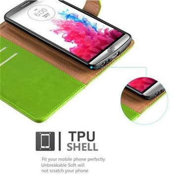 LG G3 Suojakuori Lompakkokotelo Case Cover