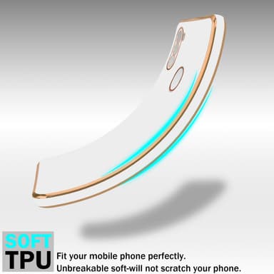 Samsung Galaxy A11 / M11 Suojakuori Cover (Valkoinen)