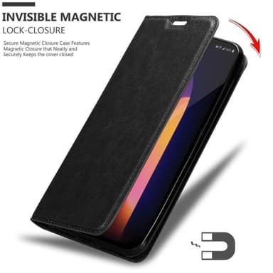 LG V60 ThinQ Suojakuori Lompakkokotelo (Musta)