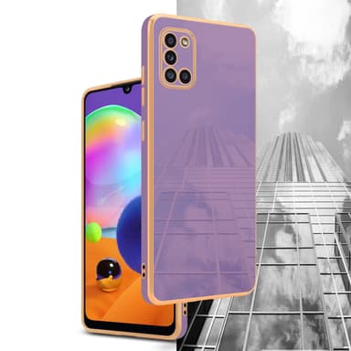 Samsung Galaxy A31 Suojakuori Cover (Violetti)