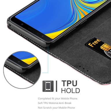 Samsung Galaxy A7 2018 Suojakuori (Vaaleanpunainen)