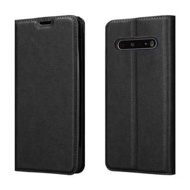 LG V60 ThinQ Suojakuori Lompakkokotelo (Musta)