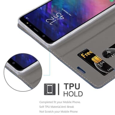 Samsung Galaxy A6 PLUS 2018 Suojakuori Lompakkokotelo
