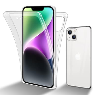 iPhone 14 Suojakuori Case Cover (Läpinäkyvä)