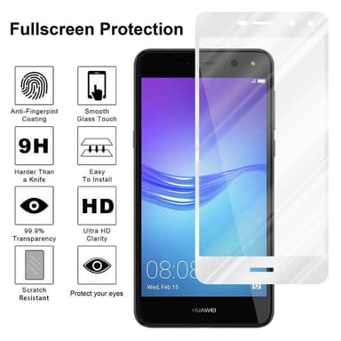 Huawei Y5 2017 / Y6 2017 Suojakalvo Karkaistu lasi