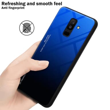 Suojakuori Samsung Galaxy A6 PLUS 2018 Kotelo (Musta)