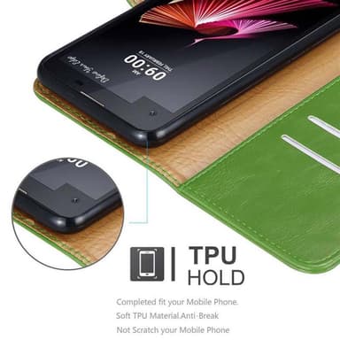 LG X SCREEN Suojakuori Lompakkokotelo Case Cover