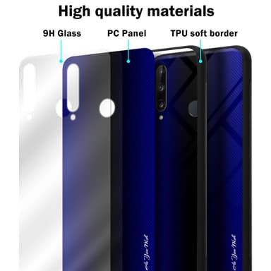Huawei P40 LITE E Suojakuori Kotelo (Violetti)