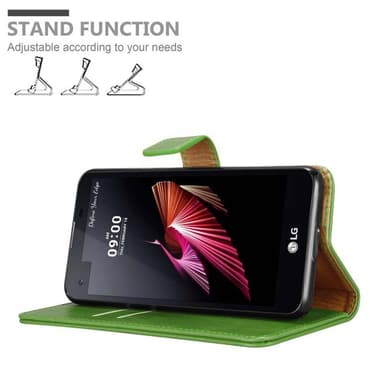 LG X SCREEN Suojakuori Lompakkokotelo Case Cover