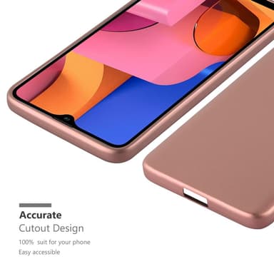 Samsung Galaxy A20s Suojakuori Kotelo (Vaaleanpunainen)