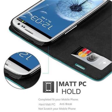 Samsung Galaxy S3 / S3 NEO Suojakuori Lompakkokotelo
