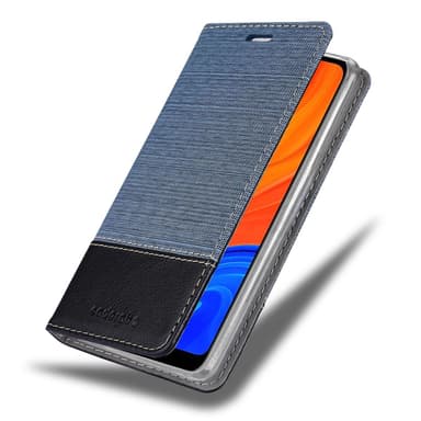Huawei Y6S Suojakuori Lompakkokotelo (Sininen)