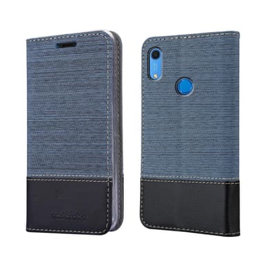Huawei Y6S Suojakuori Lompakkokotelo (Sininen)
