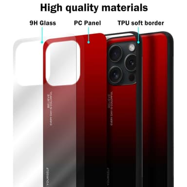 Suojakuori iPhone 15 PRO MAX Kotelo (Musta)