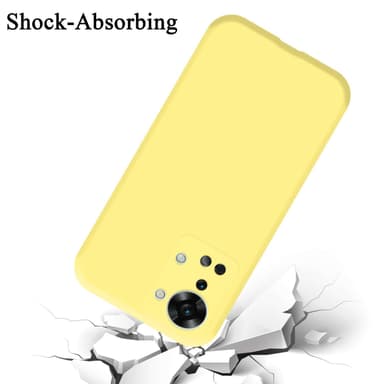 OnePlus Nord 2T Suojakuori Kotelo Case (Keltainen)